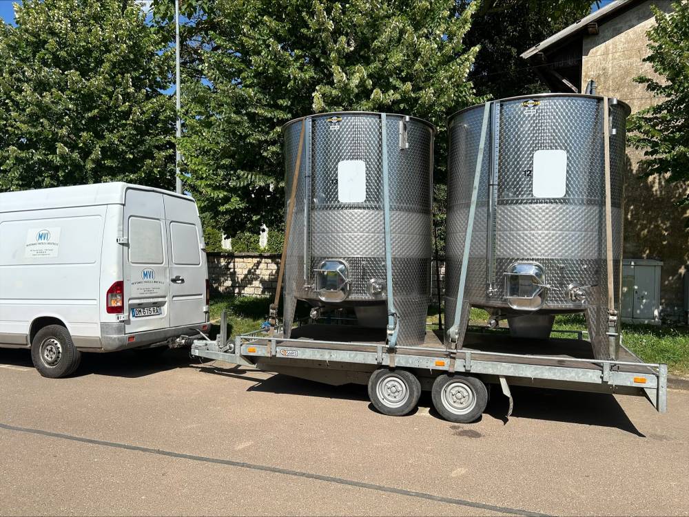 Cuves inox occas
